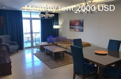 Apartment - 2 Bedrooms - 2 Bathrooms for rent in Cairo Festival City - North Investors Area - New Cairo City - Cairo