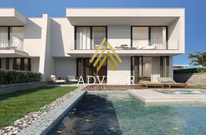 Twin House - 3 Bedrooms - 3 Bathrooms for sale in Direction White - Ras Al Hekma - North Coast