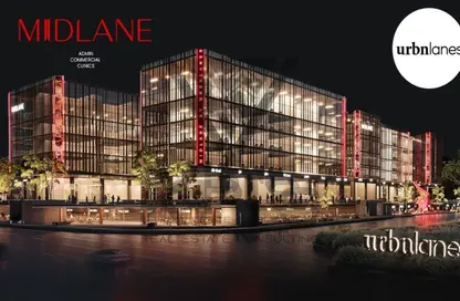 Office Space - Studio - 1 Bathroom for sale in North Teseen St. - The 5th Settlement - New Cairo City - Cairo
