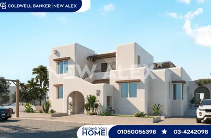 شاليه - 4 غرف نوم - 4 حمامات للبيع في هاسيندا ويست - راس الحكمة - الساحل الشمالي