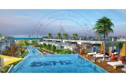 شاليه - 3 غرف نوم - 2 حمامات للبيع في بوهو - العين السخنة - السويس