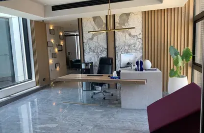 Office Space - Studio - 2 Bathrooms for rent in The Waterway View - 90 Street - The 5th Settlement - New Cairo City - Cairo
