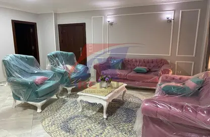 Duplex - 2 Bedrooms - 3 Bathrooms for rent in North Investors Area - New Cairo City - Cairo