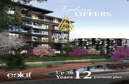 Apartment - 2 Bedrooms - 2 Bathrooms for sale in Eelaf Compound - New Cairo City - Cairo