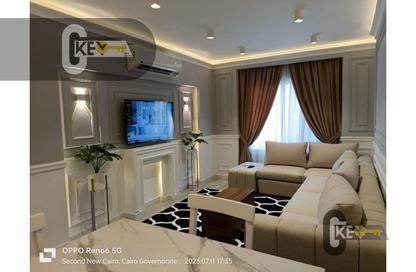 Apartment - 3 Bedrooms - 2 Bathrooms for rent in Talaat Mostafa St. - Rehab City Second Phase - Al Rehab - New Cairo City - Cairo