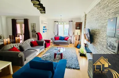 Apartment - 2 Bedrooms - 1 Bathroom for rent in El Rehab Extension - Al Rehab - New Cairo City - Cairo