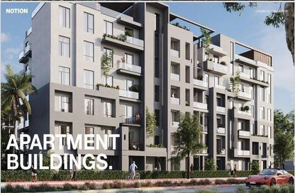 Apartment - 1 Bedroom - 1 Bathroom for sale in Notion New Cairo - The 6th Settlement - New Cairo City - Cairo
