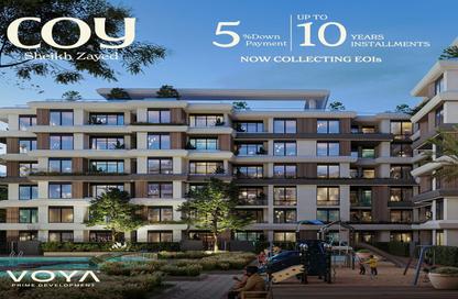 Apartment - 3 Bedrooms - 2 Bathrooms for sale in Coy - Sheikh Zayed Compounds - Sheikh Zayed City - Giza
