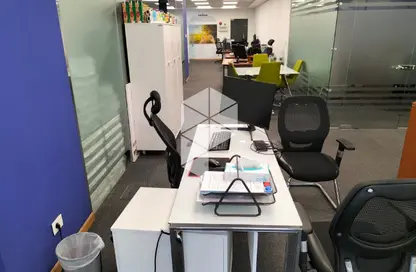 Office Space - Studio - 2 Bathrooms for rent in Cairo Festival City - North Investors Area - New Cairo City - Cairo
