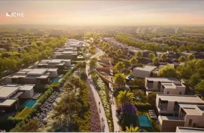 تاون هاوس - 3 غرف نوم - 4 حمامات للبيع في سولانا - مدينة زايد الجديدة - الشيخ زايد - الجيزة