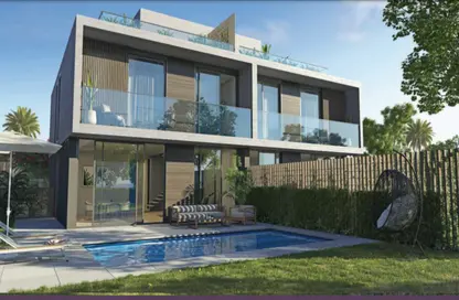 Villa - 6 Bedrooms - 6 Bathrooms for sale in Swan Lake Residence - 5th Settlement Compounds - The 5th Settlement - New Cairo City - Cairo