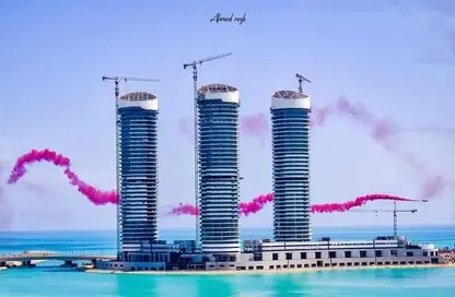 شقق فندقية - 3 غرف نوم - 3 حمامات للبيع في ذا جيت تاورز - مدينة العلمين الجديدة - العلمين - الساحل الشمالي