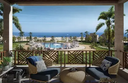 Chalet - 2 Bedrooms - 2 Bathrooms for sale in Makadi Orascom Resort - Makadi - Hurghada - Red Sea