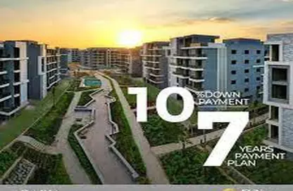 Apartment - 2 Bedrooms - 2 Bathrooms for sale in Sun Capital - Fayoum Desert road - 6 October City - Giza