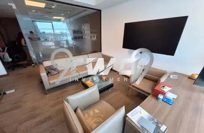 مساحات مكتبية - استوديو - 2 حمامات للايجار في شارع مجمع البنوك - شارع التسعين الجنوبي - التجمع الخامس - مدينة القاهرة الجديدة - القاهرة