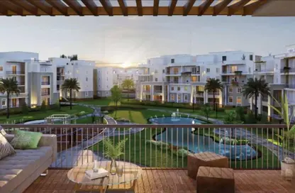 شقة - 2 غرف نوم - 2 حمامات للبيع في ايلان - كايرو جايت - كمبوندات الشيخ زايد - الشيخ زايد - الجيزة