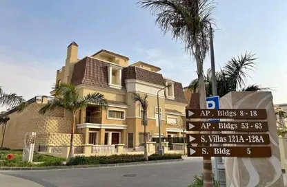 Villa - 5 Bedrooms - 4 Bathrooms for sale in Sarai - Mostakbal City Compounds - Mostakbal City - Future City - Cairo