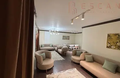 Apartment - 3 Bedrooms - 3 Bathrooms for rent in Abou Bakr Al Sedeek St. - Rehab City Second Phase - Al Rehab - New Cairo City - Cairo