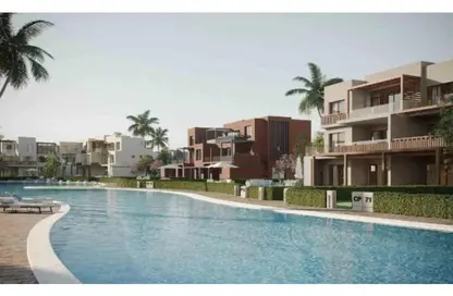 Chalet - 2 Bedrooms - 3 Bathrooms for sale in Makadi Orascom Resort - Makadi - Hurghada - Red Sea