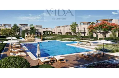 Twin House - 5 Bedrooms - 5 Bathrooms for sale in Lake West - Sheikh Zayed Compounds - Sheikh Zayed City - Giza