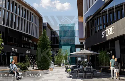 Retail - Studio - 1 Bathroom for sale in Plus 90 Mall - North Teseen St. - The 5th Settlement - New Cairo City - Cairo