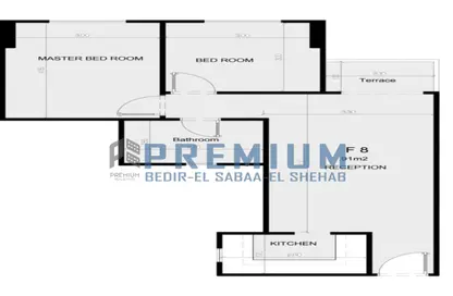 شقة - 2 غرف نوم - 1 حمام للبيع في الشطر الثانى - زهراء المعادي - حي المعادي - القاهرة
