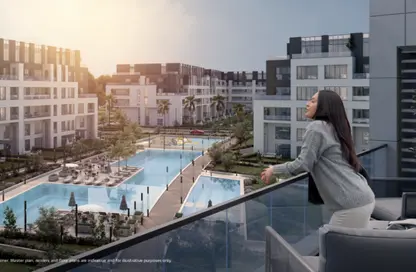 Apartment - 2 Bedrooms - 2 Bathrooms for sale in Village West - Sheikh Zayed Compounds - Sheikh Zayed City - Giza