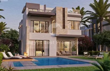 فيلا - 4 غرف نوم - 4 حمامات للبيع في تواني هايد بارك - كمبوندات 6 أكتوبر - مدينة 6 أكتوبر - الجيزة