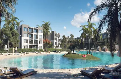 Chalet - 2 Bedrooms - 2 Bathrooms for sale in Seazen - Qesm Ad Dabaah - North Coast