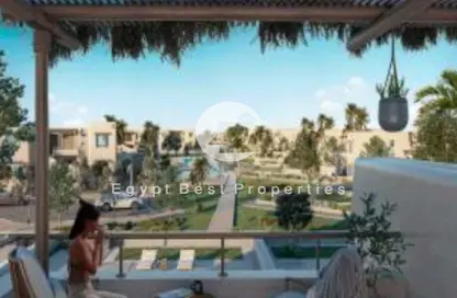 Chalet - 2 Bedrooms - 2 Bathrooms for sale in Hacienda Waters - Qesm Ad Dabaah - North Coast