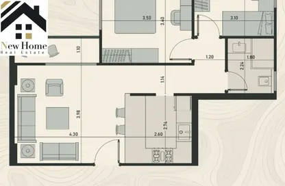 Apartment - 2 Bedrooms - 1 Bathroom for sale in Zahraa El Maadi - Hay El Maadi - Cairo