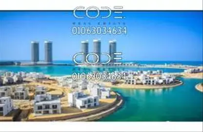Chalet - 3 Bedrooms - 2 Bathrooms for sale in Mazarine - New Alamein City - Al Alamein - North Coast