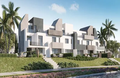 Villa - 3 Bedrooms - 4 Bathrooms for sale in Rivers - New Zayed City - Sheikh Zayed City - Giza