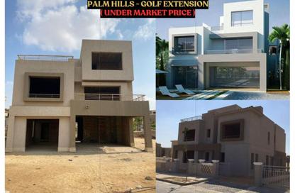 Villa - 7 Bedrooms - 7 Bathrooms for sale in Palm Hills Golf Extension - Al Wahat Road - 6 October City - Giza