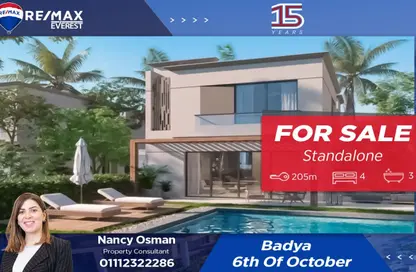 Villa - 4 Bedrooms - 3 Bathrooms for sale in Badya Palm Hills - 6 October Compounds - 6 October City - Giza Villa - 4 Bedrooms - 3 Bathrooms for sale in Badya Palm Hills - 6 October Compounds - 6 October City - Giza