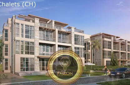 Chalet - 3 Bedrooms - 2 Bathrooms for sale in Marina 8 - Marina - Al Alamein - North Coast Chalet - 3 Bedrooms - 2 Bathrooms for sale in Marina 8 - Marina - Al Alamein - North Coast