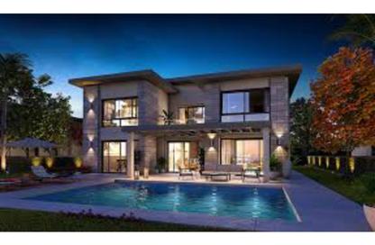 Twin House - 7 Bedrooms - 6 Bathrooms for sale in Swan Lake Residence - 5th Settlement Compounds - The 5th Settlement - New Cairo City - Cairo
