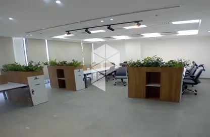 Office Space - Studio - 2 Bathrooms for rent in Cairo Festival City - North Investors Area - New Cairo City - Cairo