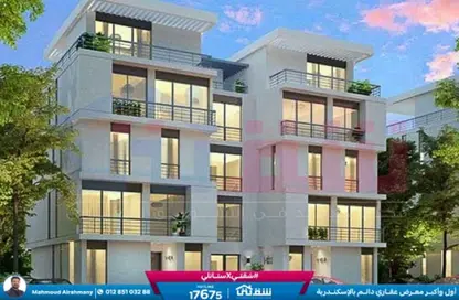 Townhouse - 4 Bedrooms - 4 Bathrooms for sale in Palm Hills - Alexandria Compounds - Alexandria