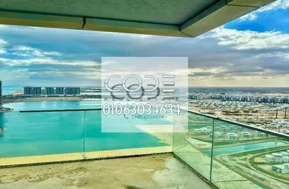 Apartment - 1 Bedroom - 1 Bathroom for sale in The Gate Towers - New Alamein City - Al Alamein - North Coast