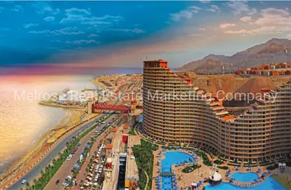 شاليه - غرفة نوم - 1 حمام للبيع في بورتو السخنة - العين السخنة - السويس