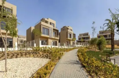 Twin House - 3 Bedrooms - 6 Bathrooms for sale in Palm Hills New Cairo - 5th Settlement Compounds - The 5th Settlement - New Cairo City - Cairo