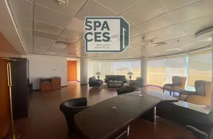 Office Space - Studio - 1 Bathroom for rent in Bank Center Street - South Teseen St. - The 5th Settlement - New Cairo City - Cairo