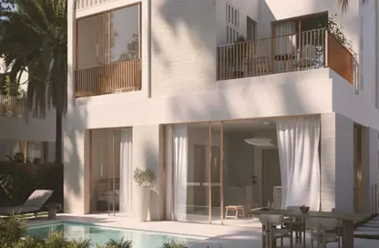 Twin House - 4 Bedrooms - 5 Bathrooms for sale in The Med - Ras Al Hekma - North Coast