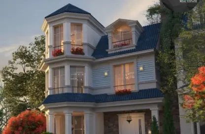 Townhouse - 3 Bedrooms - 3 Bathrooms for rent in Mountain View Chill Out Park - Northern Expansions - 6 October City - Giza