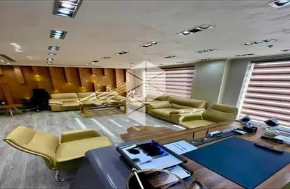 Office Space - Studio - 3 Bathrooms for rent in Bank Center Street - South Teseen St. - The 5th Settlement - New Cairo City - Cairo