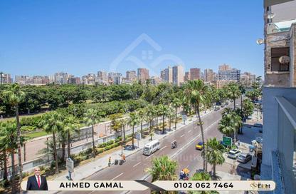 Apartment - 3 Bedrooms - 3 Bathrooms for rent in Abo Qir St. - Sporting - Hay Sharq - Alexandria