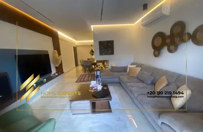شقة - 3 غرف نوم - 2 حمامات للايجار في مون ريزيدنس - فيفث سكوير - التجمع الخامس - مدينة القاهرة الجديدة - القاهرة