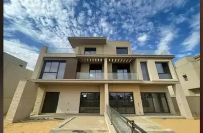 Twin House - 4 Bedrooms - 5 Bathrooms for sale in Vye Sodic - New Zayed City - Sheikh Zayed City - Giza