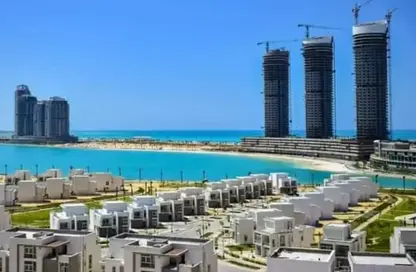 شقة - 2 غرف نوم - 2 حمامات للبيع في الحي اللاتيني - مدينة العلمين الجديدة - العلمين - الساحل الشمالي